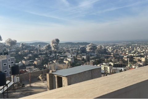 Ataques israelenses atingem 20 prédios em campo de refugiados em Jenin